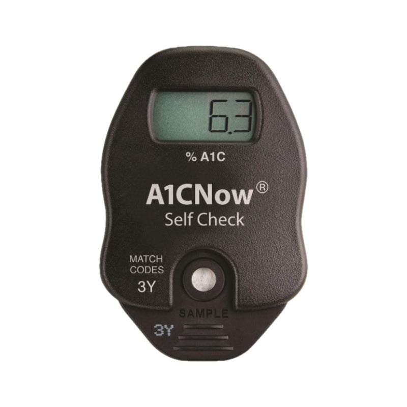 A1CNow Self Check At-Home A1C Test System REF 3070 – 4 Test Kit
