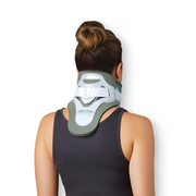 Adjustable Cervical Collar Neck Brace with Height Dial and Tracheal Access