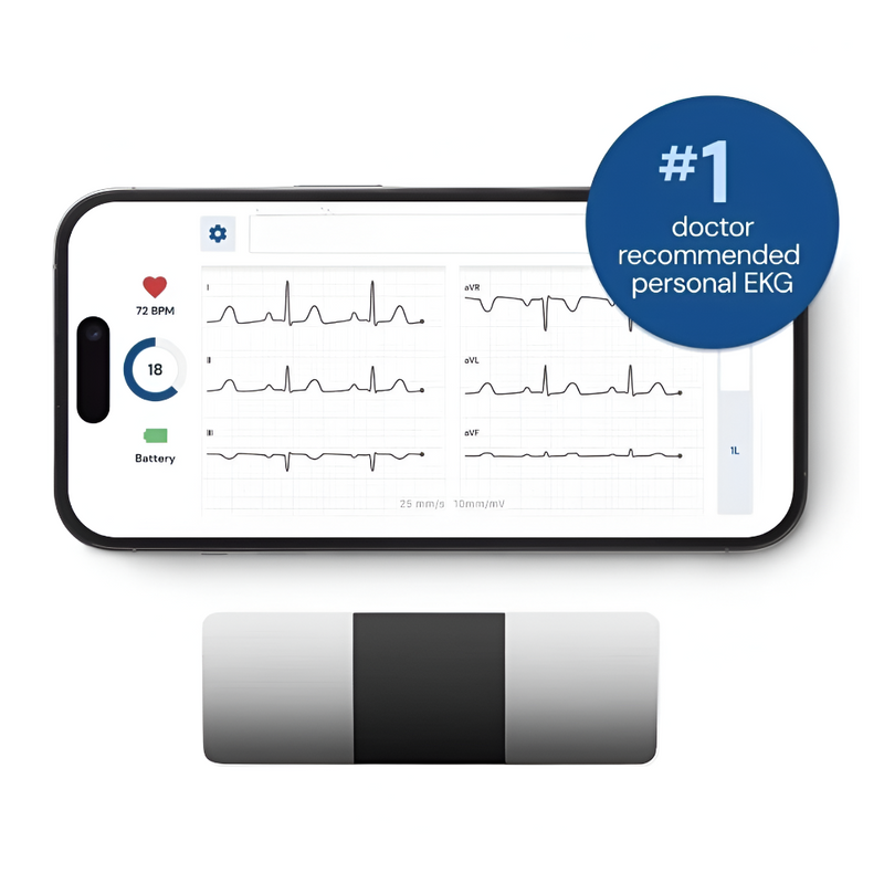 AliveCor KardiaMobile 6-Lead Personal EKG Monitor