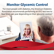 A1CNow Self Check At-Home A1C Test System REF 3070 – 4 Test Kit