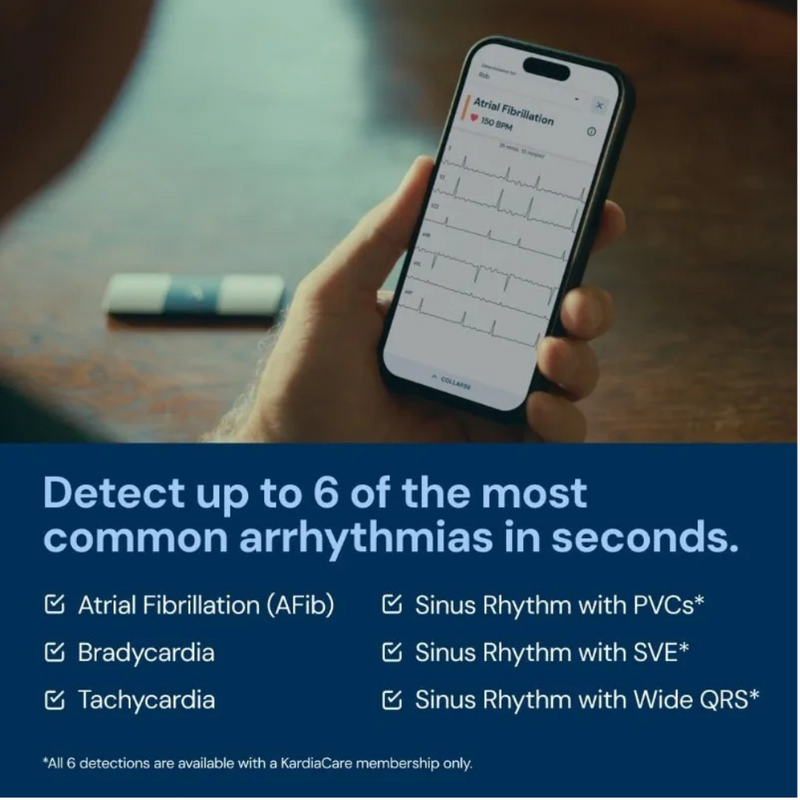 AliveCor KardiaMobile 6-Lead Personal EKG Monitor